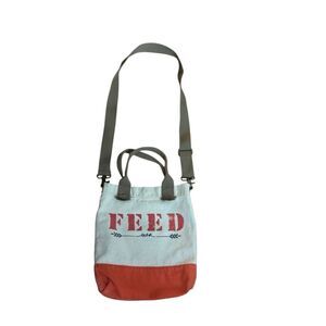FEED Crossbody Canvas Bag